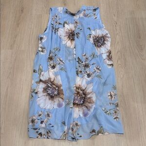NWT Lane Bryant 24 Floral Sleeveless Dress